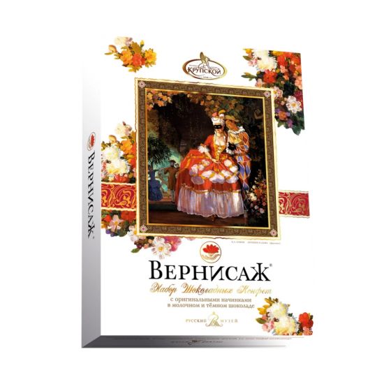 Конфеты в коробке «Вернисаж» 149г, КФ «Крупской»