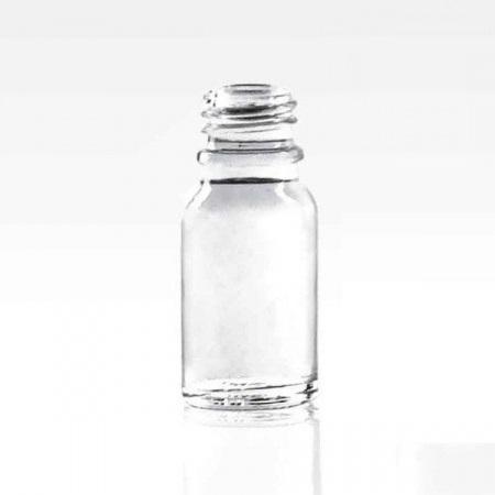 Флакон для капель 15 мл светлое стекло, 468 шт, Din18, без крышки