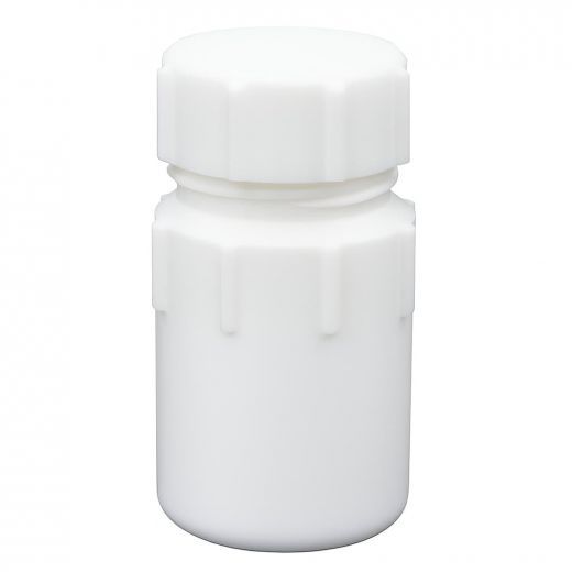 Банка 25 мл, фторопласт, с винтовой крышкой, 1 шт