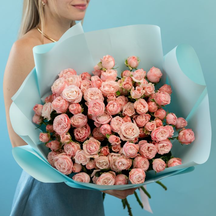 Кустовая роза (сорт бомбастик) 25 шт