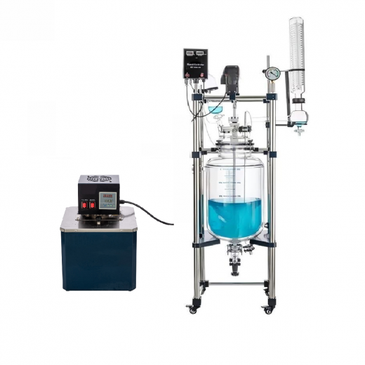 Комплект: Реактор 10 л с жидкостным термостатом CY-10, 0-300 ℃