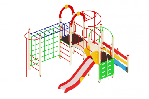 Детский игровой комплекс Навина Горка 1200 4950х3520х3320