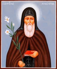 Икона Моисей Угрин (Печерский) Преподобный (UV-печать)(10368)