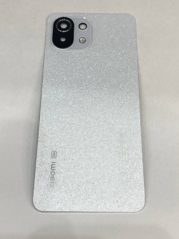 Xiaomi 11 Lite 5G NE  Задняя Крышка белая оригинал ( снятая)