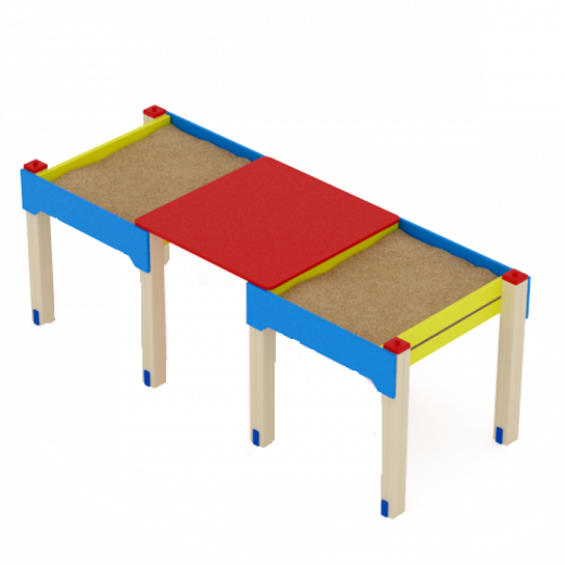 Песочница Забота двойная 2730х1040х1020