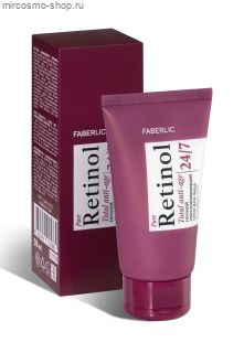 Ночной омолаживающий крем для лица Retinol 24/7