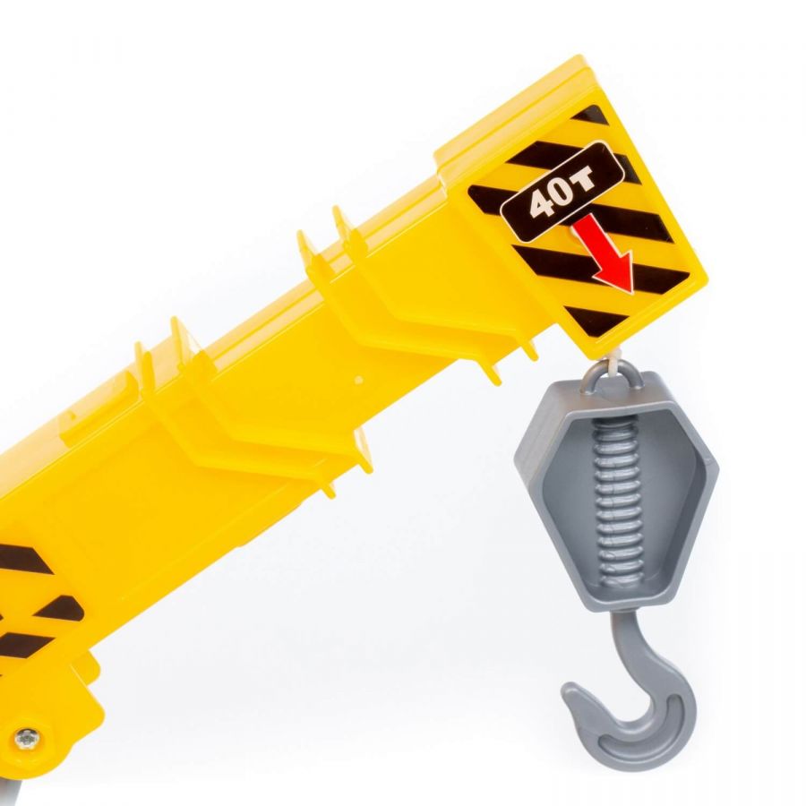 Гусеничный кран "Профи" (со светом и звуком) (в сеточке)