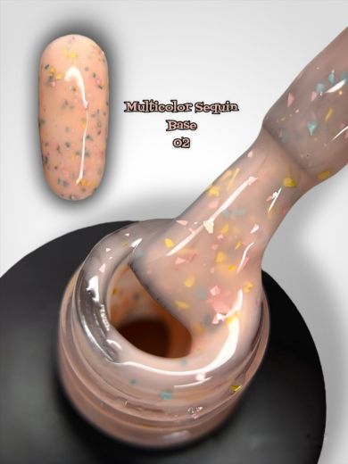 MSB02 база камуфлирующая "MULTYCOLOR SEQUIN" 