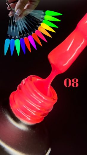 NGD08 база камуфлирующая "NEON GLOW IN DARK"