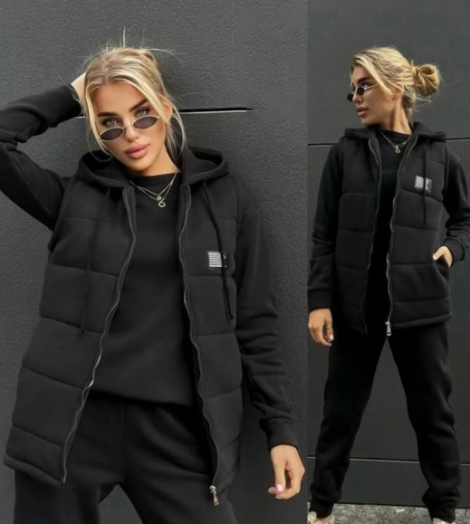 Костюм тройка теплый 50797