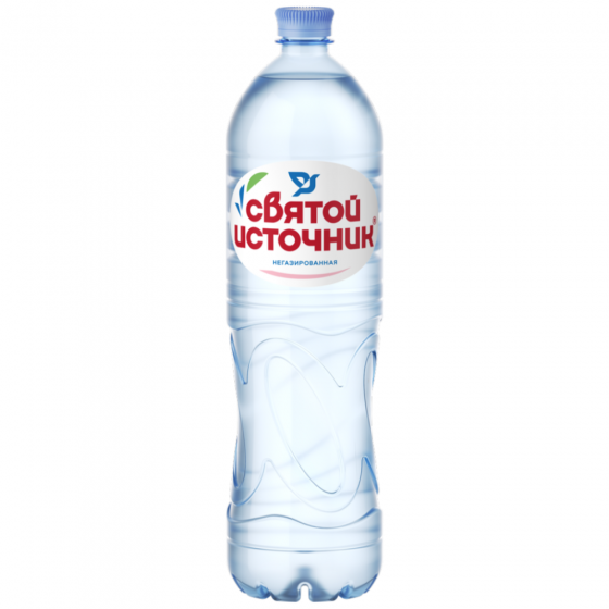 Вода питьевая «Святой Источник» не/газ (пэт) 1,5л