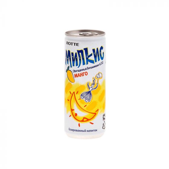 Напиток газированный «Милкис» вкус Манго (ж/б) 250мл
