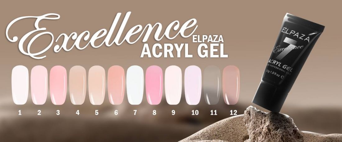 ELPAZA   ACRYL GEL EXCELLENCE  001   30 мл