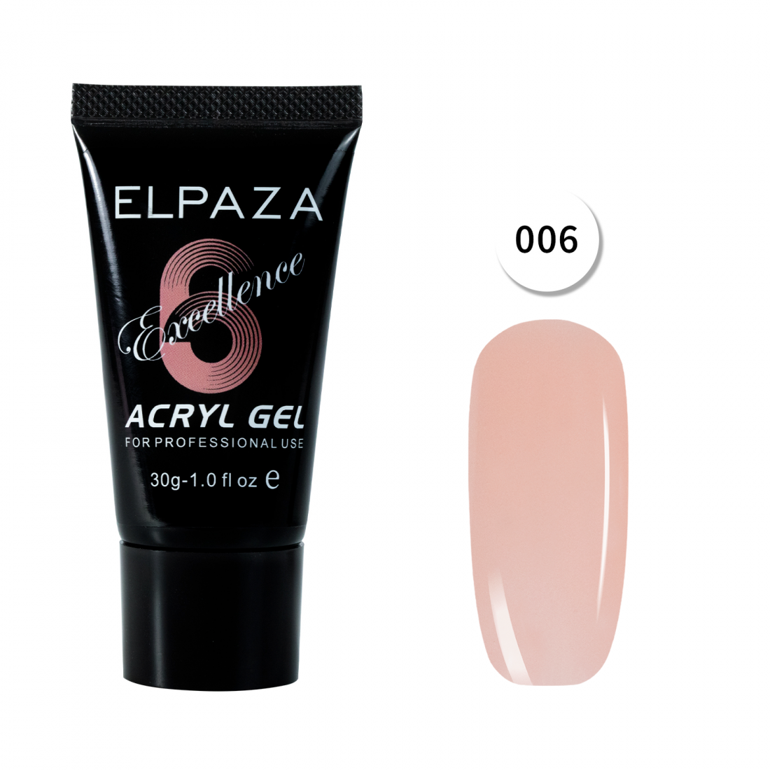 ELPAZA   ACRYL GEL  EXCELLENCE 006    30 мл