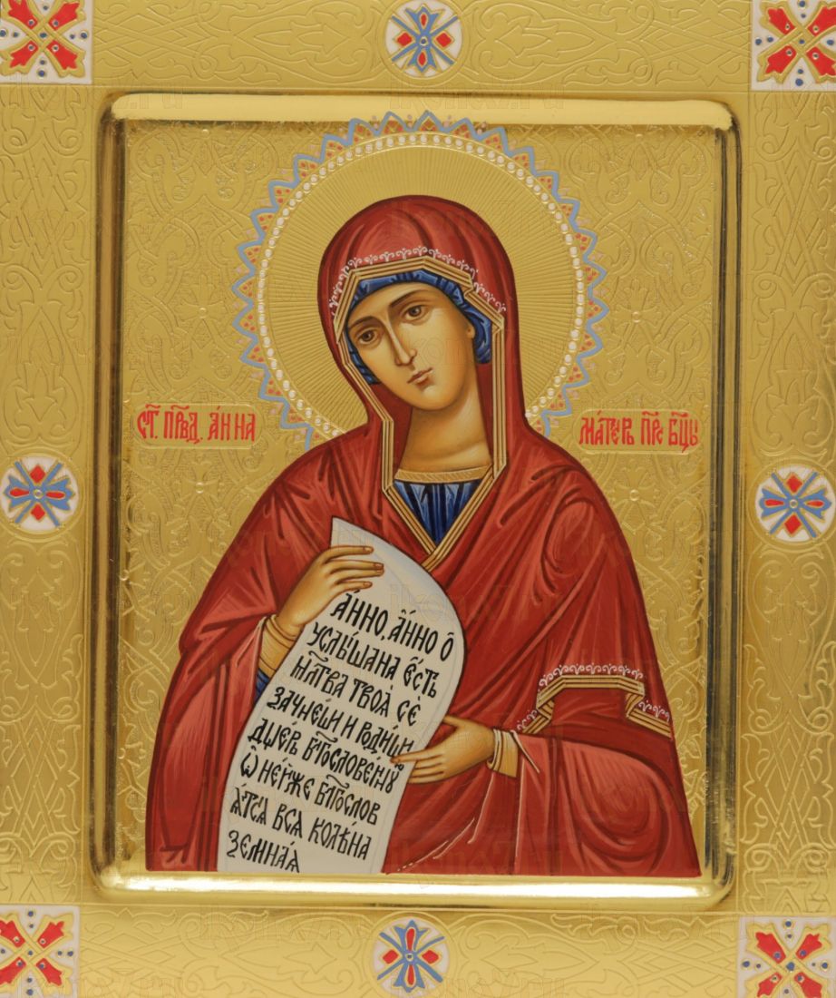Икона Анна мать Пресвятой Богородицы Праведная (UV-печать)(10411)