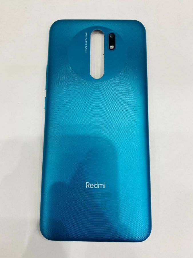 XIAOMI REDMI 9 Задняя Крышка зеленая оригинал ( снятая)