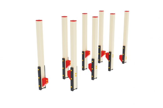 Лаз Веселые ступени (100) 2960х700х1500