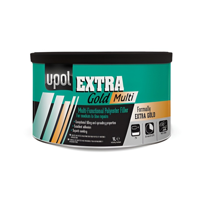 U-Pol EXTRA GOLD Multi Шпатлевка Универсальная 0,88л.