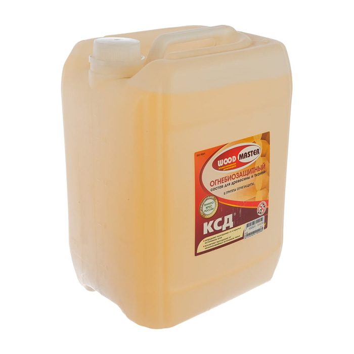 Огнебиозащитная пропитка КСД (II группа огнезащиты), ЗАО "НПП Рогнеда" бесцветный, 23кг.
