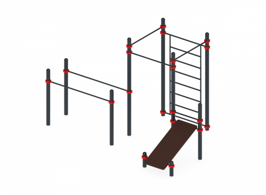 Воркаут комплекс 37 (89) 4180х3210х2600