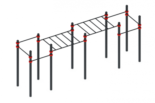 Воркаут комплекс 29 (89) 7020х1500х2600