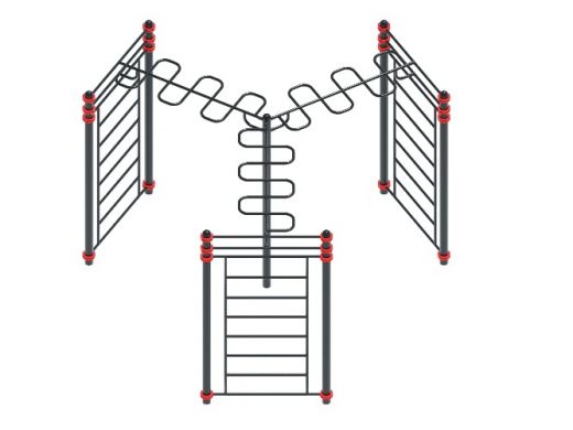 Воркаут комплекс 26 (89) 4130х3610х2600