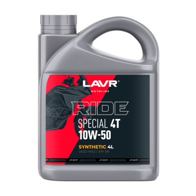 Lavr Ride Special 4Т 10W-50 SN Motoline, 4л