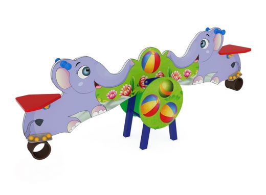 Качалка-балансир Слоники 2140х366х850