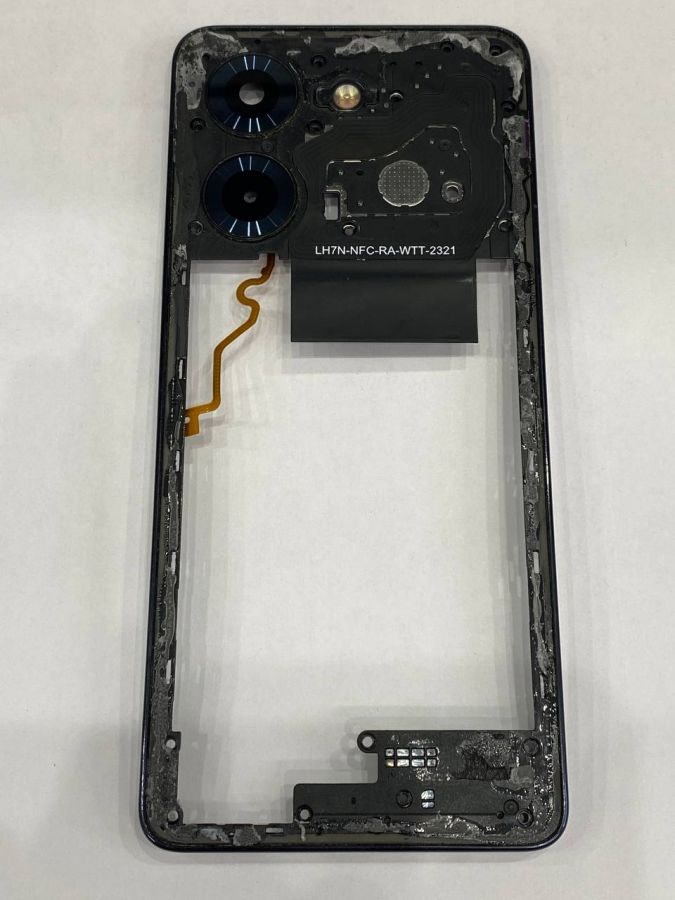 Tecno POVA 5 (средняя часть) оригинал с разбора золото (потёртости)