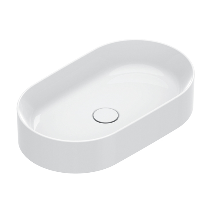 Изображение Раковина настольная Catalano Zero 122600001 60х35 см без отв. под смеситель покрытие Cataglaze+