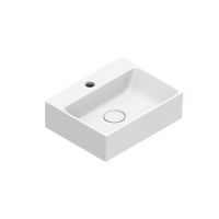 Раковина подвесная Catalano PREMIUM 45x35 см покрытие Cataglaze+ цвет белый глянцевый схема 2