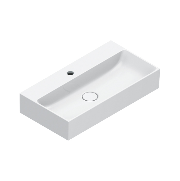 Раковина подвесная Catalano PREMIUM 220650001 65x35 см покрытие Cataglaze+ цвет белый глянцевый ФОТО