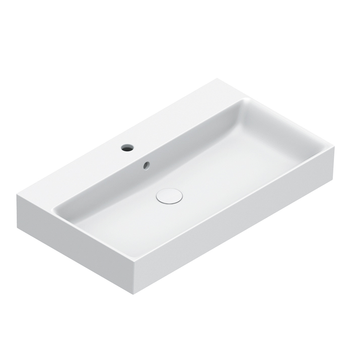 Раковина подвесная Catalano PREMIUM 220801001 80x47 см покрытие Cataglaze+ ФОТО