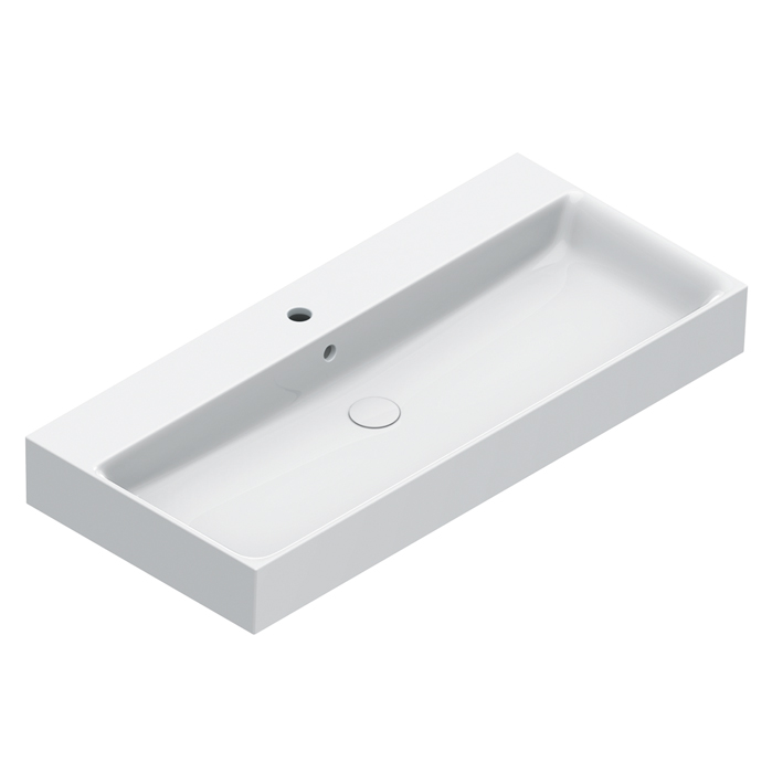 Раковина подвесная Catalano PREMIUM 221001001 100x47 см покрытие Cataglaze+ ФОТО