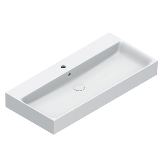 Раковина подвесная Catalano PREMIUM 221001001 100x47 см покрытие Cataglaze+ схема 5