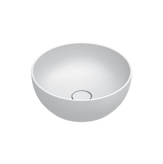 Раковина накладная Catalano GREEN 423400001 40х40х15 см без отв. под смеситель покрытие Cataglaze+ схема 2