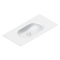 Раковина Catalano Sfera 521010021 100x50 см без отверстий цвет белый матовый схема 1