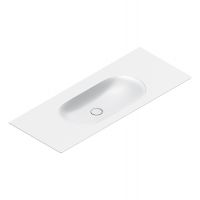 Раковина Catalano Sfera 521260021 125x50 см без отверстий цвет белый матовый схема 1