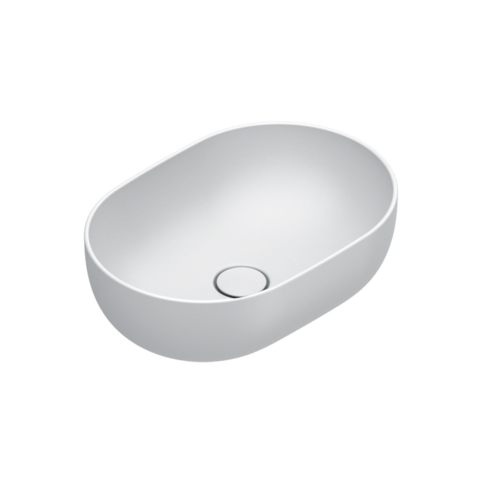 Раковина накладная Catalano SFERA 522500001 50x35 h16 без отв. под смеситель покрытие Cataglaze+ ФОТО
