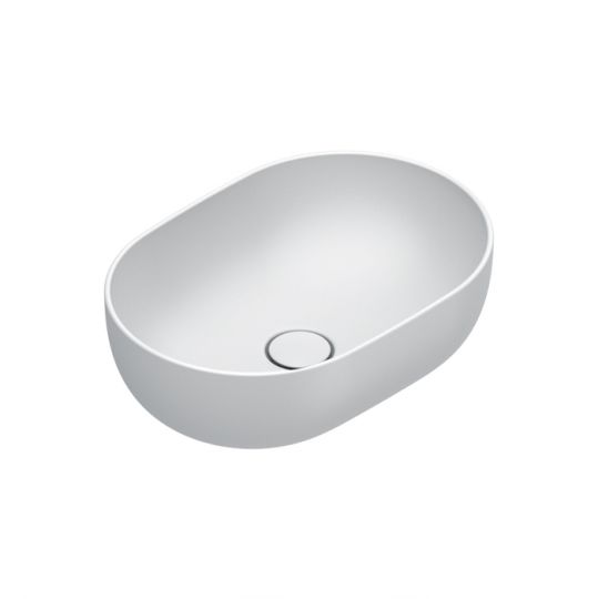 Раковина накладная Catalano SFERA 522500001 50x35 h16 без отв. под смеситель покрытие Cataglaze+ схема 2