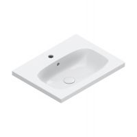 Раковина встраиваемая/подвесная Catalano Alvea 620600001 60x46 см покрытие Cataglaze+ цвет белый глянцевый схема 2