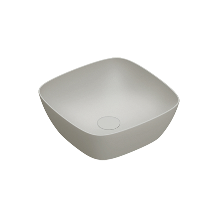 Раковина накладная Catalano Alvea 622400001 40x40 см без отв. под смеситель покрытие Cataglaze+ ФОТО