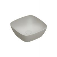 Раковина накладная Catalano Alvea 622400001 40x40 см без отв. под смеситель покрытие Cataglaze+ схема 4