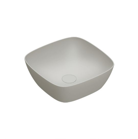 Раковина накладная Catalano Alvea 622400001 40x40 см без отв. под смеситель покрытие Cataglaze+ схема 4