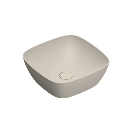 Раковина накладная Catalano Alvea 622400001 40x40 см без отв. под смеситель покрытие Cataglaze+ схема 6