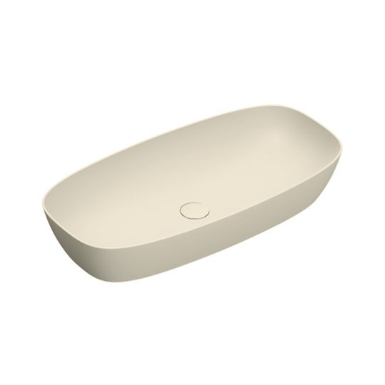 Раковина накладная Catalano Alvea 80x40 см без отв. под смеситель покрытие Cataglaze+ схема 7