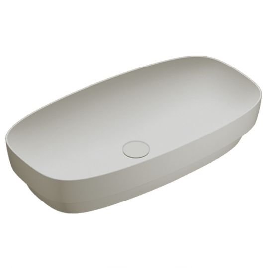 Раковина встраиваемая Catalano Alvea 624750001 75x40 см без отв. под смеситель покрытие Cataglaze+ схема 4