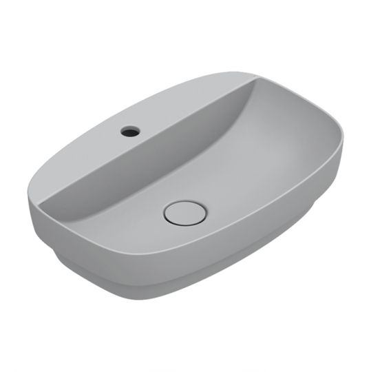 Раковина встраиваемая Catalano Alvea 625601001 60x40 см с 1 отв. под смеситель покрытие Cataglaze+ схема 4