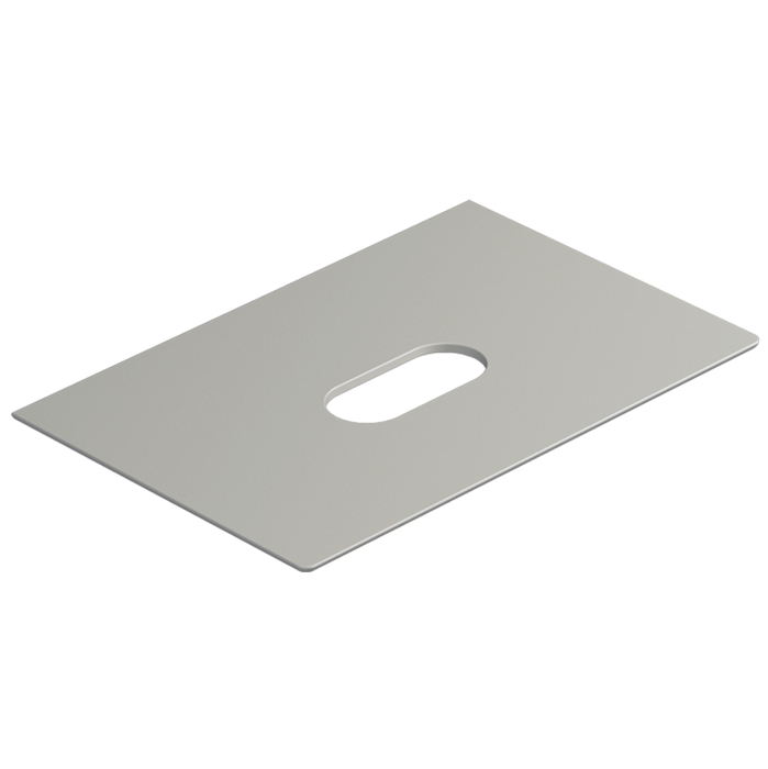 Столешница керамическая Catalano 830750023 75x50см с отверстием  цвет: Cemento Satinato