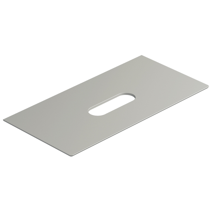 Столешница керамическая Catalano 831000023 100x50см с отверстием  цвет: Cemento Satinato